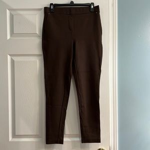 Jones New York Chocolate Brown Stretch Pants